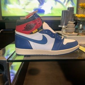 Jordan 1 Union Retro Blue Toe size 12